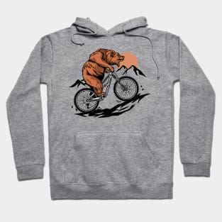 MOUNTAIN BIKE BEAR Hoodie